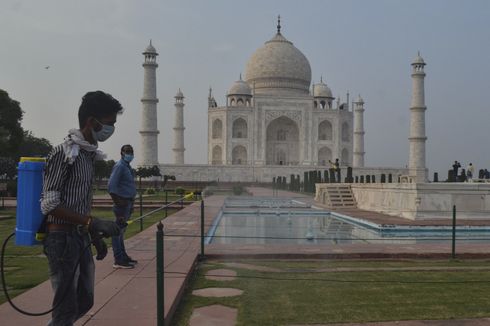 Polusi Udara India Makin Parah, Taj Mahal Diselimuti Kabut Asap Berbahaya