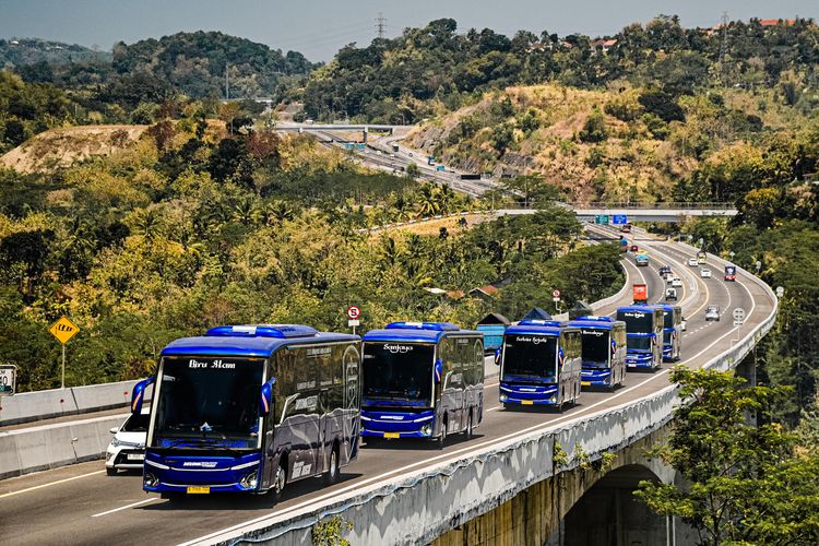 Bus PO 168 Trans yang mengisi trayek Jakarta ke Pemalang dan sekitarnya