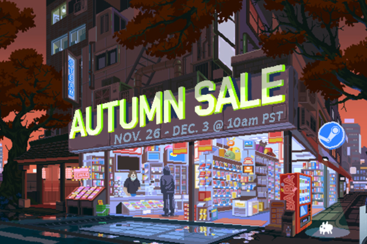 ilustrasi Steam Autumn Sale.