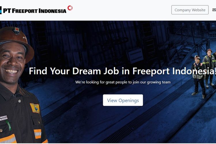 PT Freeport Indonesia membuka lowongan kerja untuk lulusan SMA hingga S1 yang berpengalaman di dunia pertambangan
