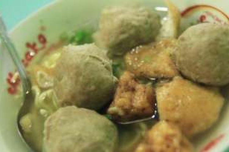 Bakso Pak Jam, Yogyakarta. 