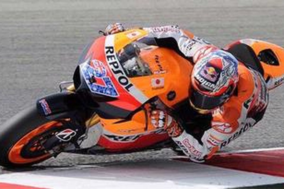 Pebalap Repsol Honda, Casey Stoner.