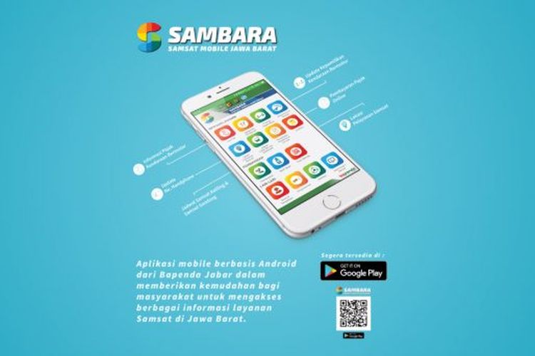 Aplikasi Samsat Mobile Jawa Barat (Sambara)