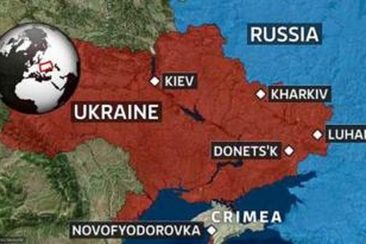 Peta Ukraina.