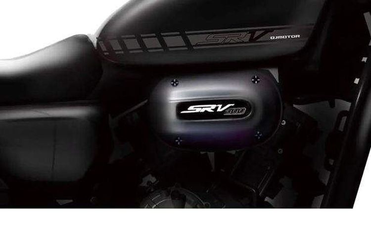 Motor konsep QJ Motor bernama SRV ini disebut bisa menjadi H-D dengan kapasitas mesin yang lebih kecil.