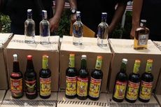 Dalam Sepekan, 720 Botol Miras di Tanjung Duren Disita