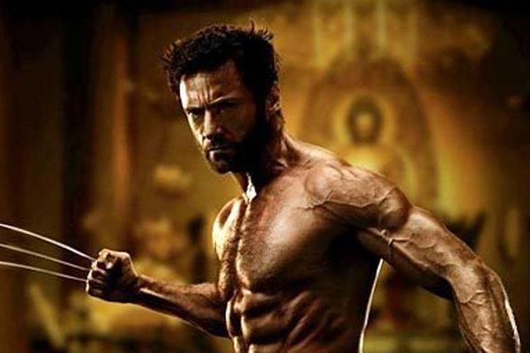 Hugh Jackman dalam film The Wolverine (2013) 