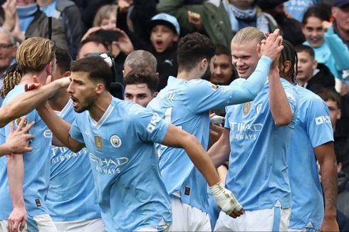 Hasil Man City Vs Luton: Haaland Bersinar, Citizens Naik ke Puncak Klasemen