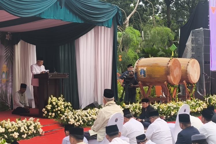 Khotbah Shalat Id Ma’ruf Amin: Perbedaan Bukan Dipertentangkan, tapi Dipersatukan