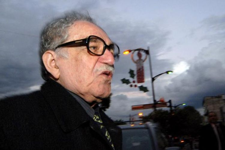 Gabriel Garcia Marquez, penulis novel, perintis aliran jurnalisme New Media, dan penerima Nobel Sastra pada 1982, meninggal di kediamannya di Mexico City, Meksiko, Kamis (17/4/2014). Foto ini merupakan dokumen dari gambar yang diambil pada 23 November 2007.
