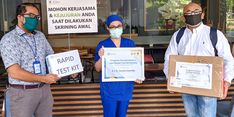 Upaya SehatQ Perangi Covid-19, Bagikan Masker hingga Gelar Rapid Test Gratis