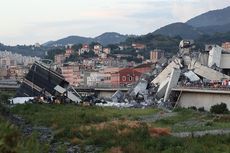 Keluarga Korban Jembatan Ambruk Genoa Boikot Pemakaman Negara