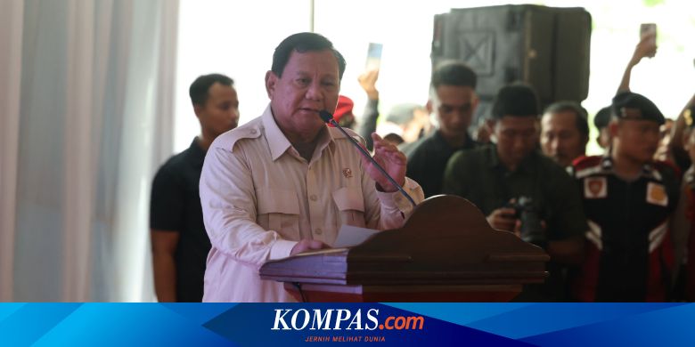 Prabowo Minta Unhan Kaji Solusi Rumah Warga yang Terdampak Kenaikan Air Laut