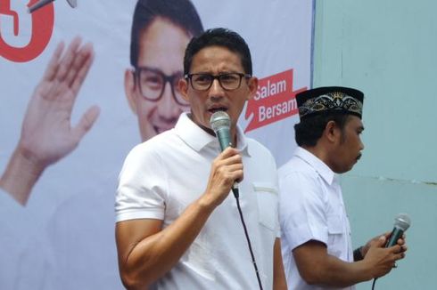 Sandiaga: Banyak Artis Mengaku Takut Nyatakan Dukungan secara Terbuka