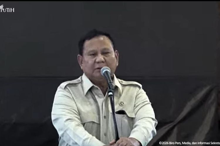 Prabowo: Banyak Orang Berhasil Datang dari Keluarga Sangat Miskin