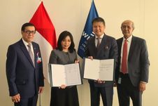 Dukung Kemajuan Kekayaan Intelektual Indonesia, Yasonna Hadiri 3 Pertemuan Bilateral di Swiss