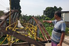 Jembatan Ambruk di Medan Ternyata Milik PT KAI, Berdiri Sejak 1907 