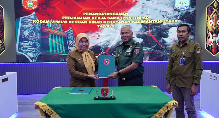 Hutan Kaltara Jadi Daerah Latihan TNI AD Selama Lima Tahun