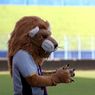 Kiat Merawat Maskot Singa Arema FC di Tengah Pandemi Virus Corona