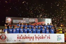 Tim Putra dan Putri DKI Jakarta Menangi Kejuaraan Nasional Rugbi 2017