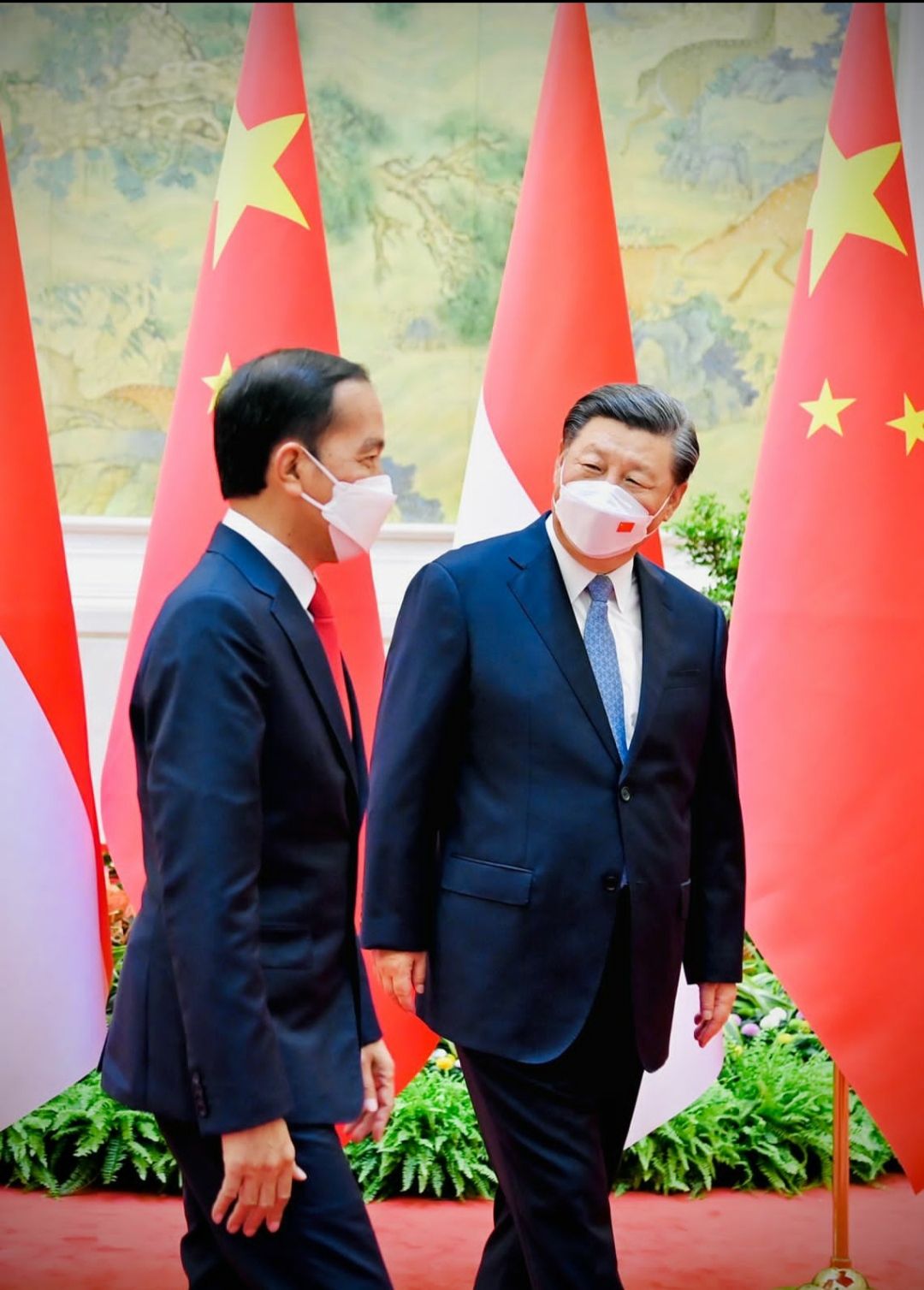 Kepada Jokowi, Xi Jinping: Yang Mulia Kepala Negara Pertama yang Diterima China Setelah Olimpiade Musim Dingin 
