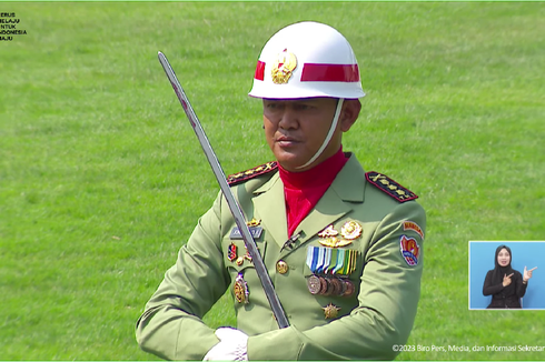 Kolonel Joko Setio Kurniawan jadi Komandan Upacara Peringatan Proklamasi di Istana
