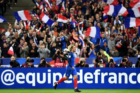 Hasil Lengkap Kualifikasi Piala Dunia 2018, Perancis Lolos Langsung