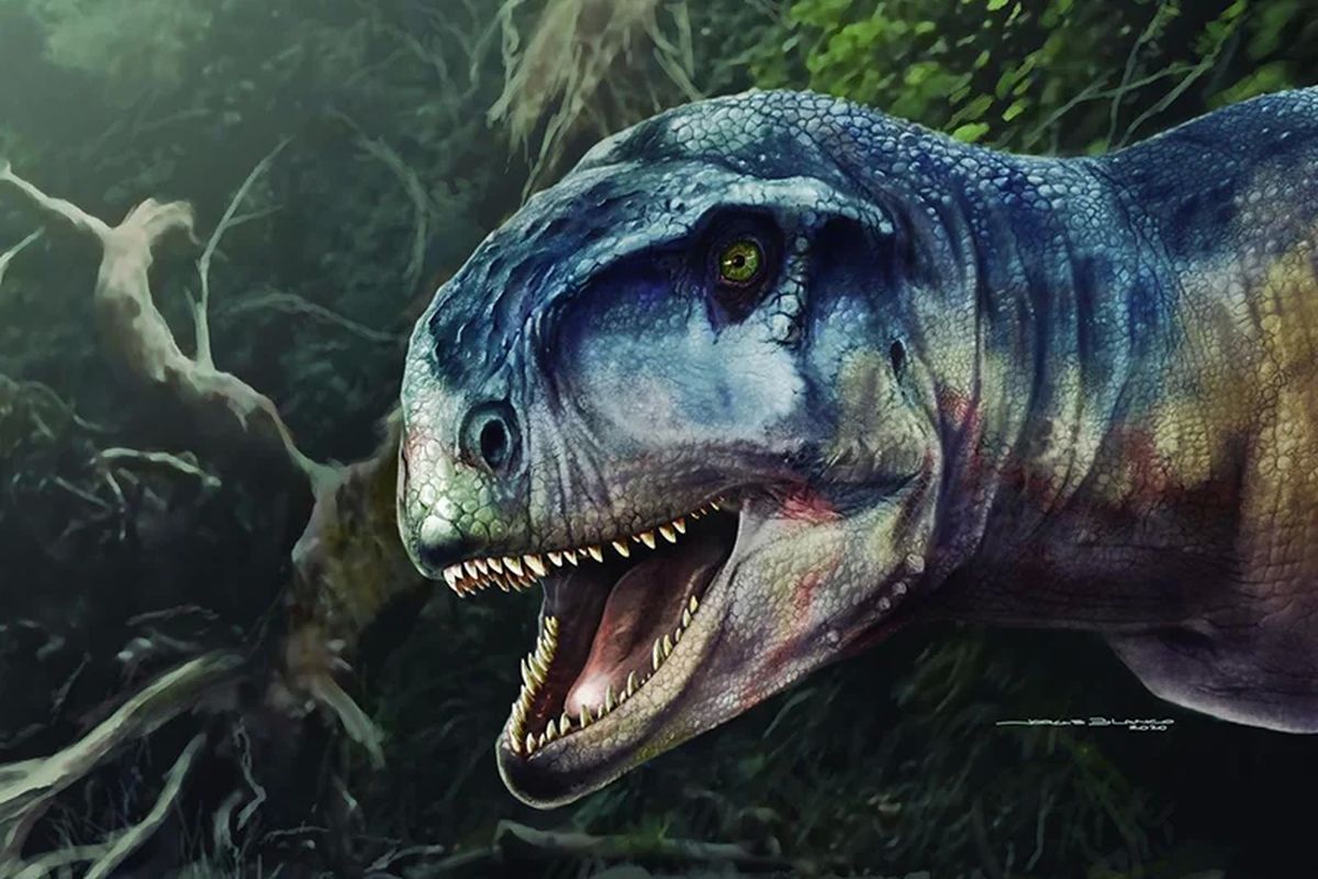 Spesies dinosaurus predator baru  Llukalkan aliocranianus. Dinosaurus yang ditemukan di Argentina ini disebut lebih ganas dari Tyrannosaurus rex (T-rex) yang hidup pada periode Zaman Kapur Akhir.