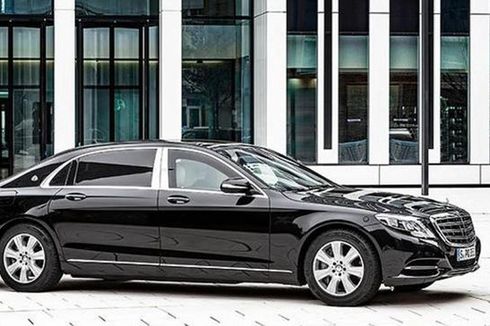 Mobil Jokowi Mercedes Benz S600 Guard Anti Peluru dan Ledakan Bom