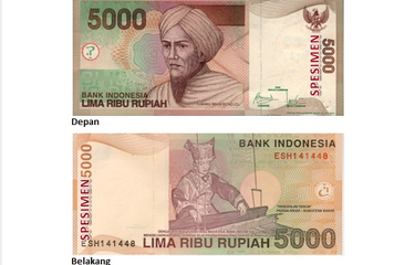 Uang Rp 5.000 emisi 2001