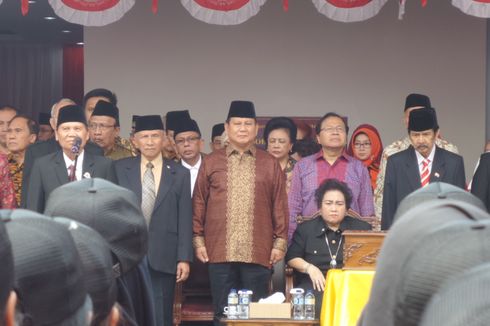 Prabowo Subianto dan Amien Rais Hadiri Upacara Peringatan Kemerdekaan di UBK