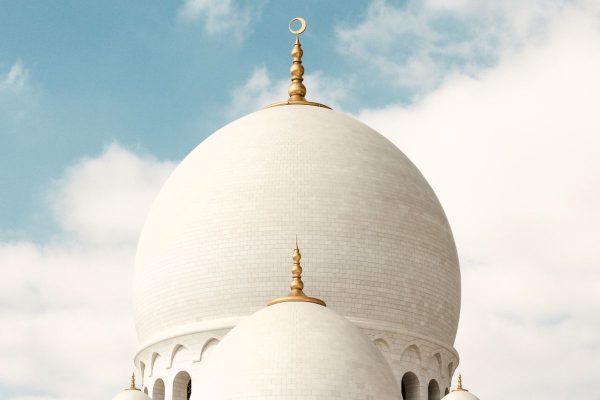 Ilustrasi masjid, wakaf produktif.