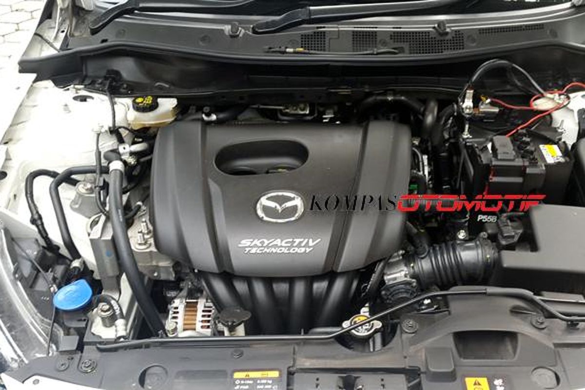 Mesin Skyactiv-G 1.5L milik Mazda2.