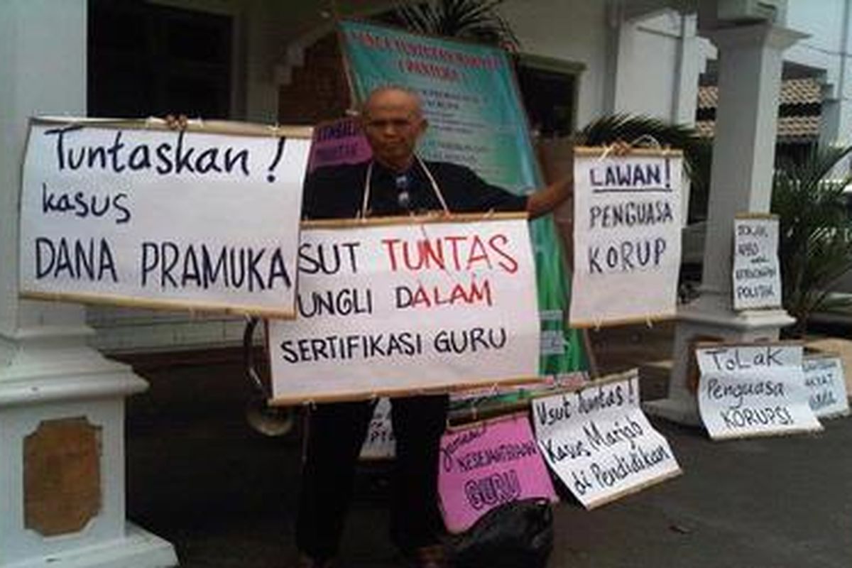 Unjuk rasa di Brebes akhirnya berakhir Rabu (21/9/2011) dini hari.