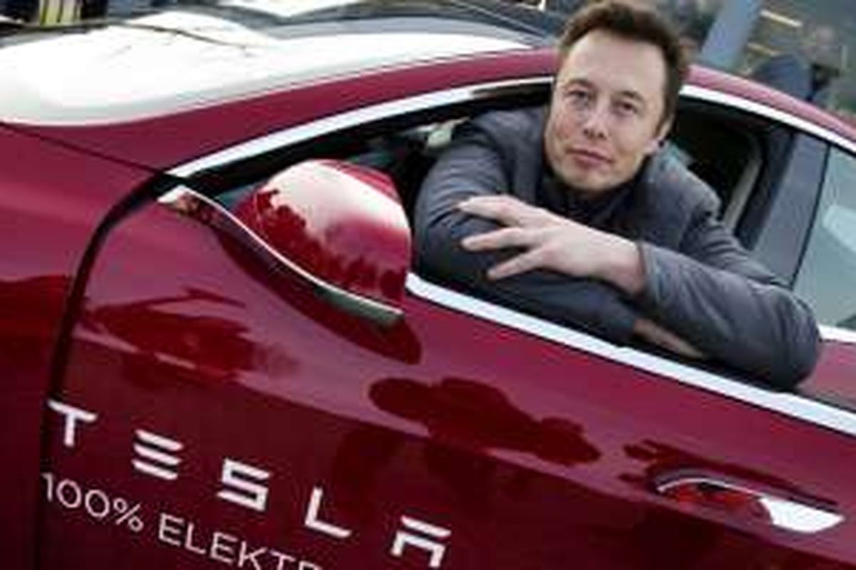 Chairman dan CEO Tesla Motors Elon Musk.