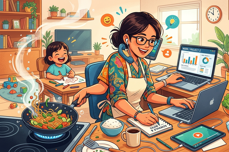 Benarkah Wanita Lebih Multitasking dari Pria? Ini Temuan Studi Terbaru