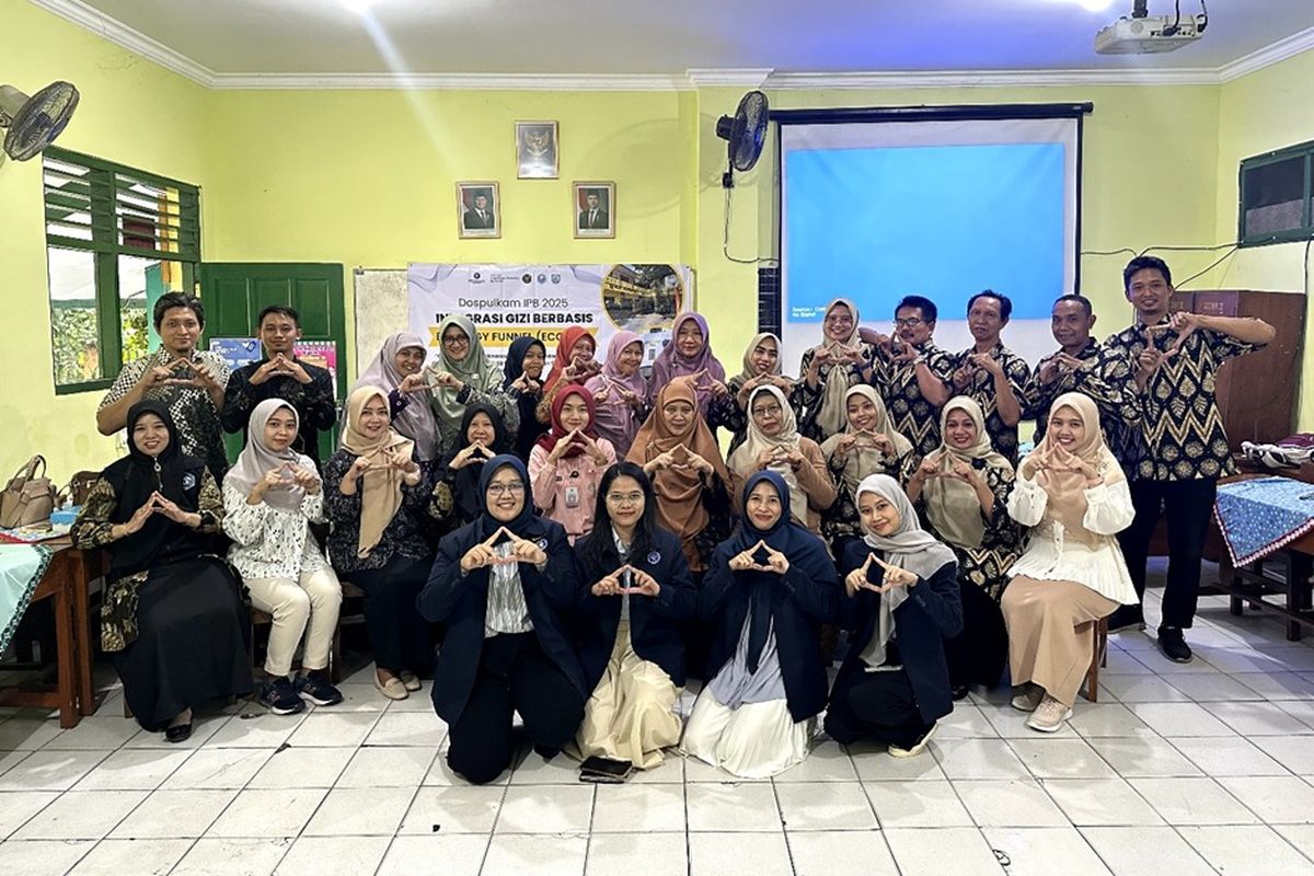 Sejumlah dosen IPB yang tergabung dalam program Dosen Pulang Kampung (Dospulkam) 2025 melaksanakan FGD di SDN Burengan 2 Kota Kediri, jawa Timur