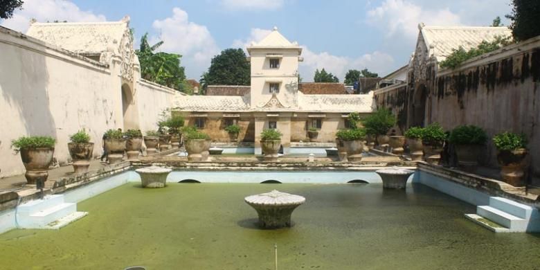 Taman Sari is an ancient royal bathing complex in Yogyakarta, Central Java.