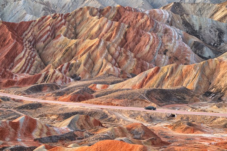 Zhangye Daxia National Park, salah satu tempat syuting Mulan