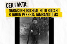 INFOGRAFIK: Foto Perlihatkan Bocah 8 Tahun Pekerja Tambang di AS, Bagaimana Faktanya?