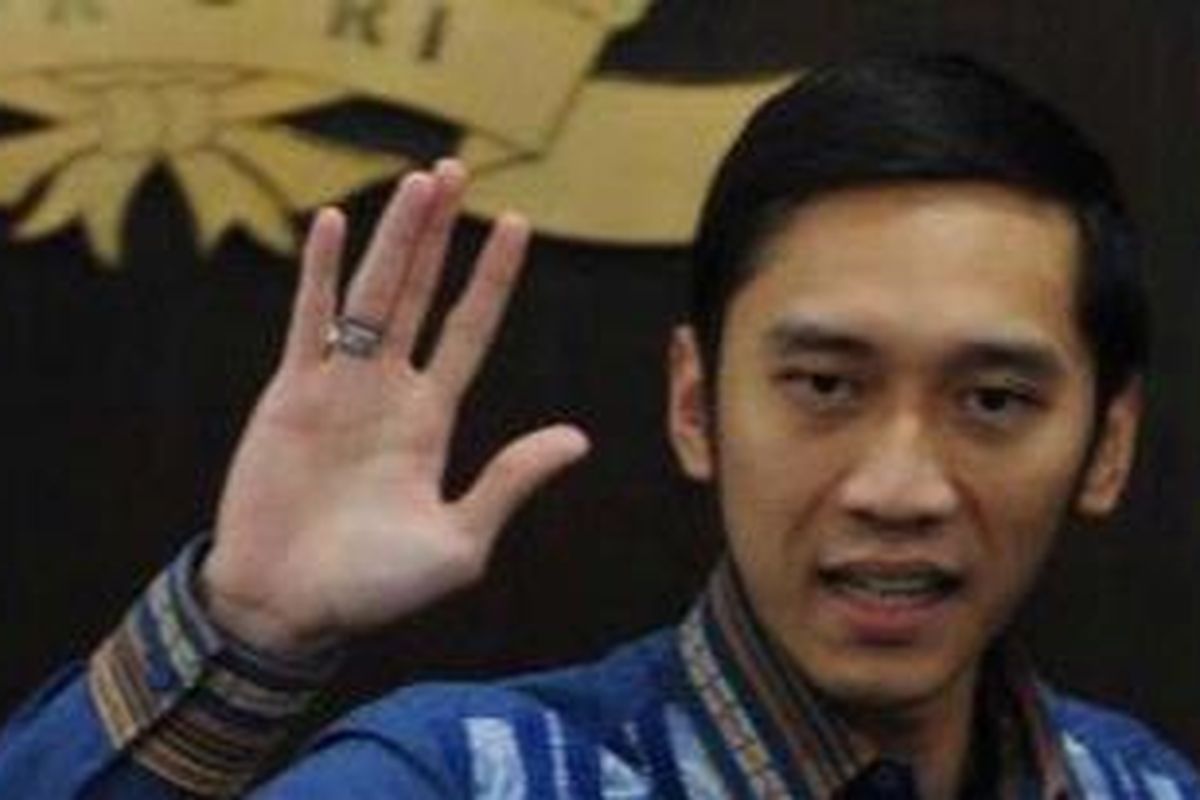 Sekretaris Jenderal Dewan Pimpinan Pusat Partai Demokrat Edhie Baskoro Yudhoyono 