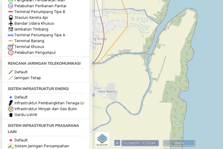Polda Jatim melakukan pemeriksaan terkait penemuan HGB 656 hektare yang berada di perairan Sedati, Sidoarjo, Rabu (22/1/2025)