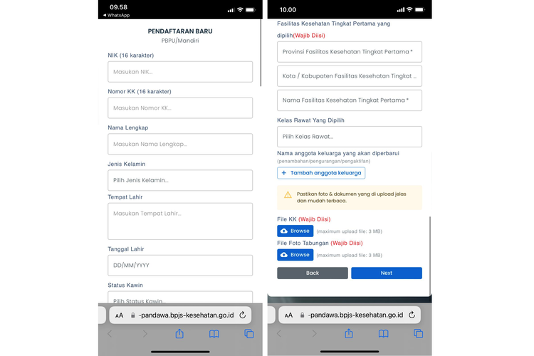 Cara Daftar Bpjs Kesehatan Online Via Whatsapp Pandawa Dan Syaratnya Customer Co Id