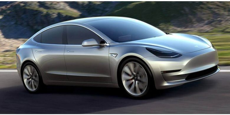Tesla Model 3 kemungkinan besar tak akan dilengkapi dengan instrumen cluster.
