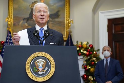 Biden Minta Warga AS “Waspada, Bukan Panik” Terkait Varian Omicron