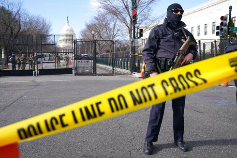 Keamanan di Gedung Capitol Siaga Tinggi Jaga Sidang Pemakzulan Trump