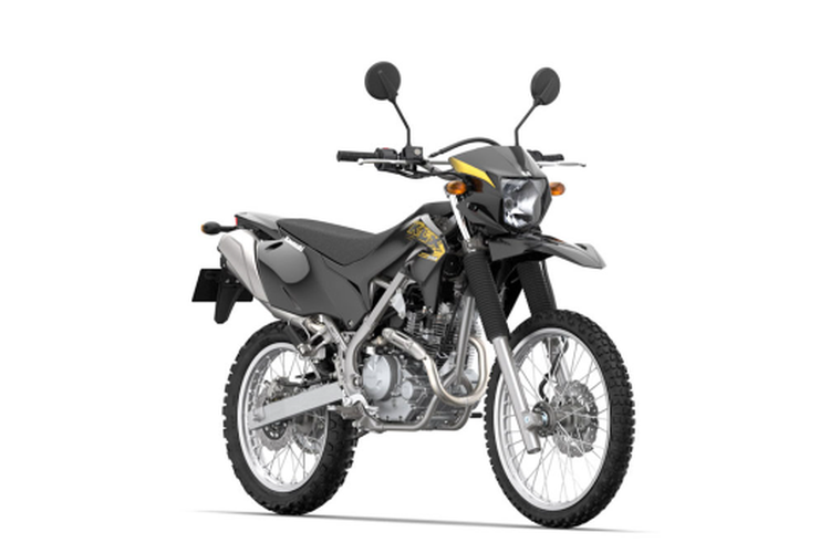 ilustrasi motor Kawasaki KLX 230.