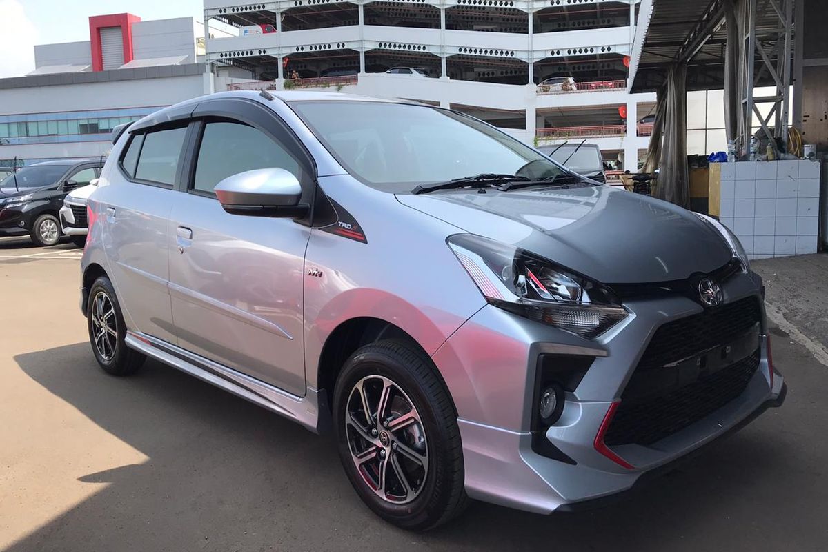 Toyota Agya facelift remsi diluncurkan pada Kamis (19/3/2020).