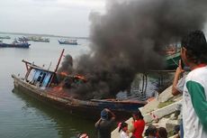 Satu Kapal Pukat Harimau Dimusnahkan di Aceh