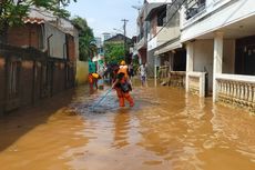 Kali Ciliwung Meluap, 6 RW di Cawang Terendam Banjir hingga 1,8 Meter